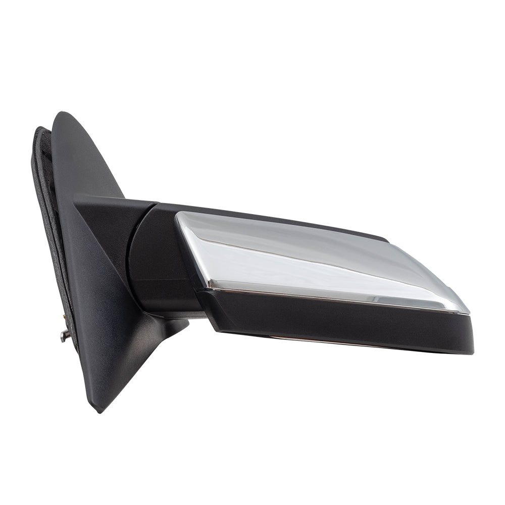 Power Folding Mirror Chrome Replacement for 2009-2010 Expedition Navigator Passengers Side Heated Signal Memory Puddle Lamp 9L7Z17682AA