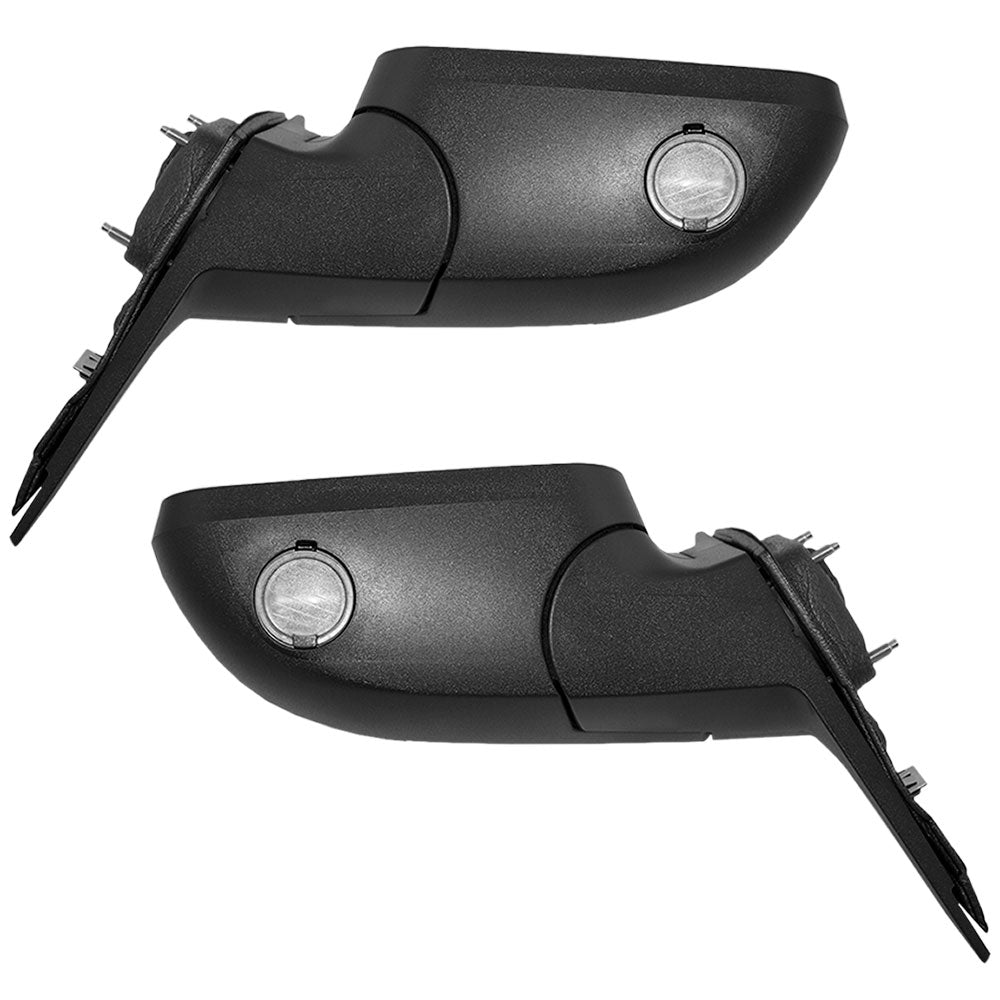 Power Mirror for 2008-2009 Taurus Satin Chrome Puddle Lamp Heated for 2008-2009 Sable 8G1Z17683F Set FO1320335