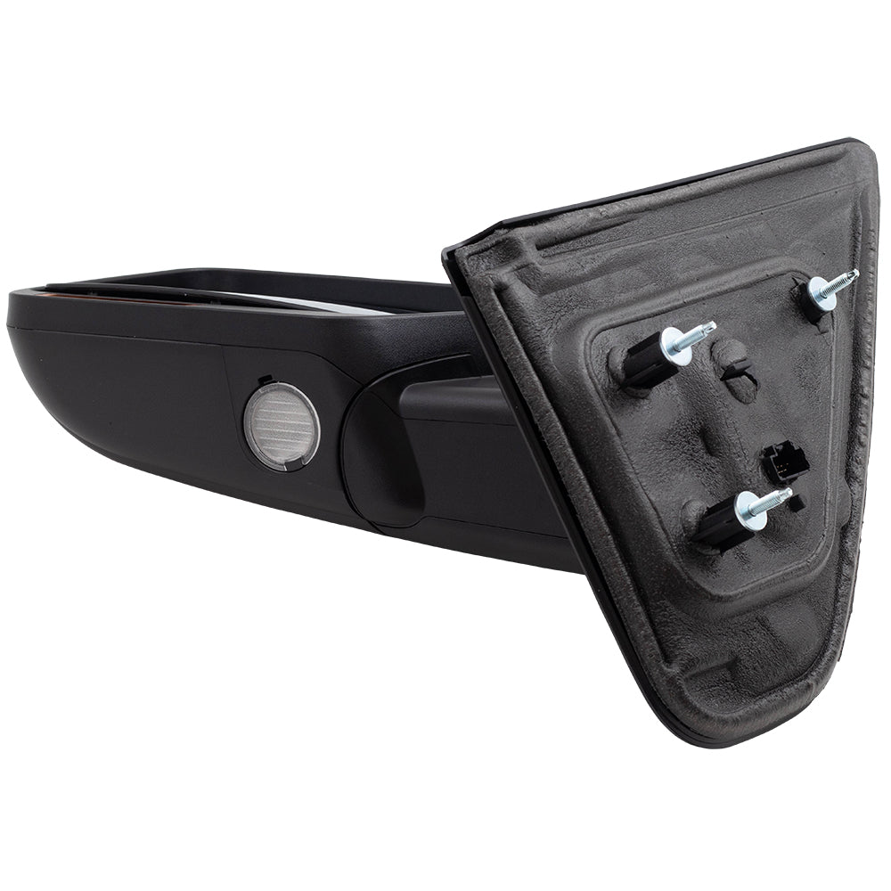 Power Mirror for 2009-2014 F-150 Reflector Pedestal Type Turn Signal Indicator Puddle Lamp Memory Heated Power Fold 9L3Z17683EB Left FO1320411