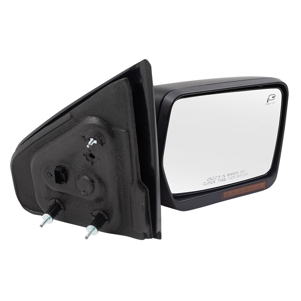 Power Mirror for 2007-2008 F-150 Turn Signal Indicator Puddle Lamp Memory Heated Power Fold for 2007-2008 Mark LT 8L3Z17683TA Set FO1320373