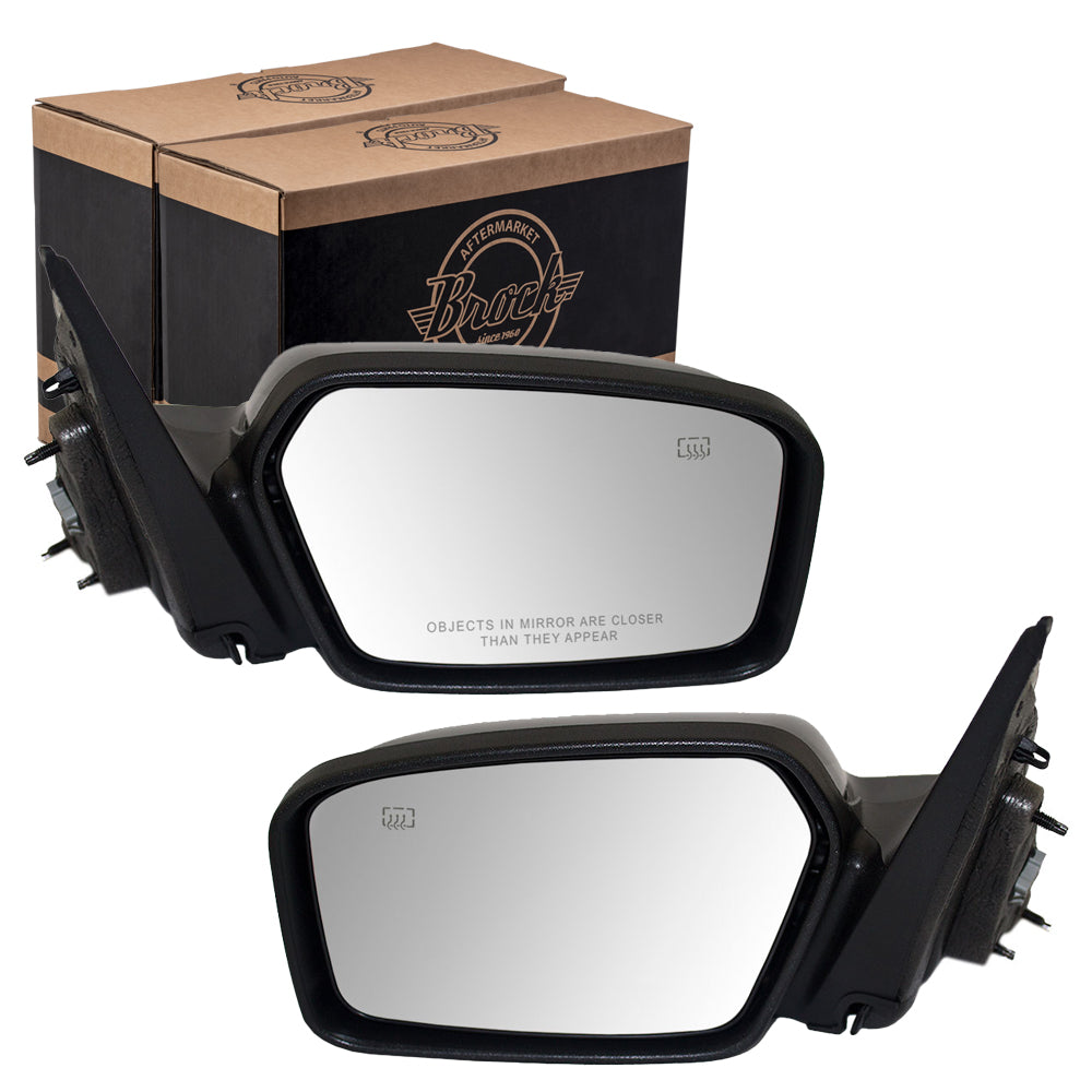 Power Mirror for 2006-2010 Fusion Puddle Lamp Heated for 2006-2010 Milan 6E5Z17683B Set FO1320267