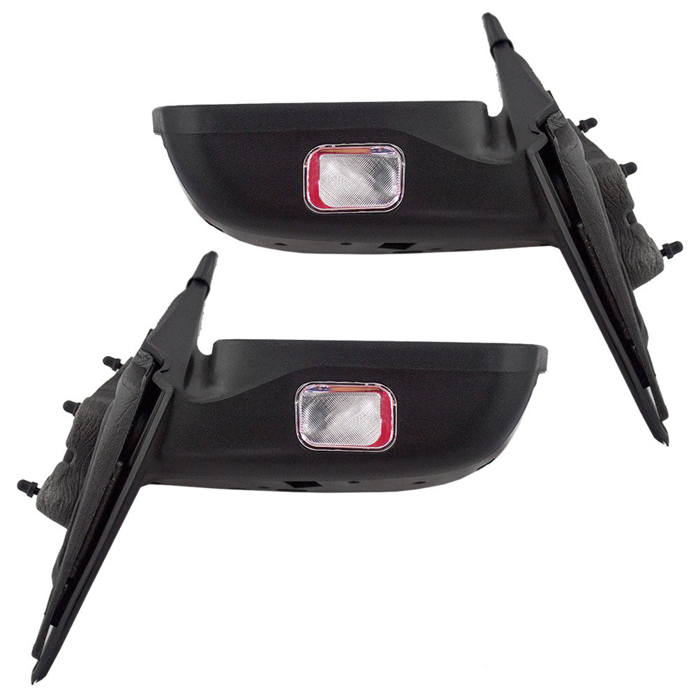 Power Mirror for 2006-2010 Fusion Puddle Lamp Heated for 2006-2010 Milan 6E5Z17683B Set FO1320267