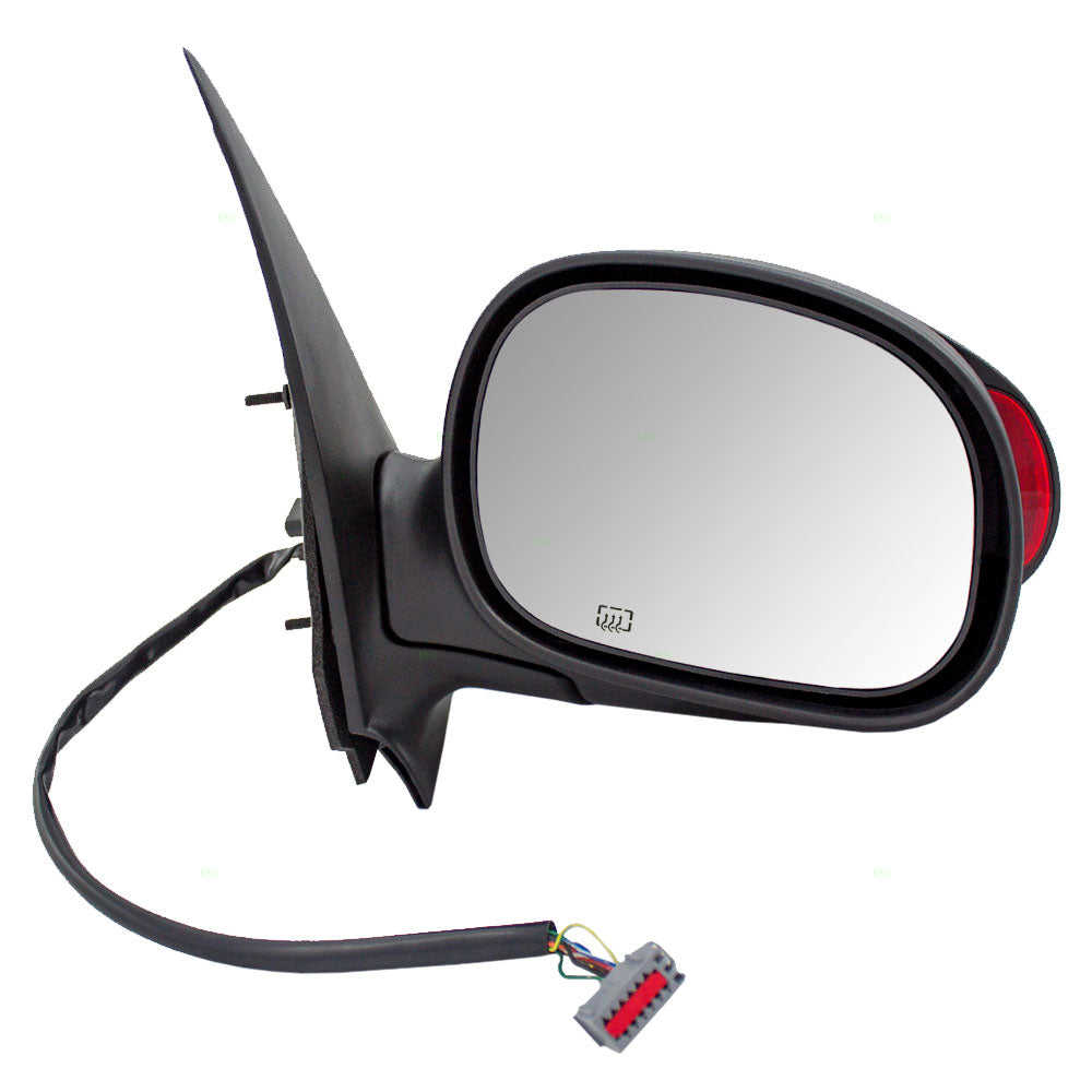 Power Mirror for 2000-2002 Expedition Turn Signal Indicator Memory Heated for 2000-2002 Navigator L1Z17682BAA Right FO1321231