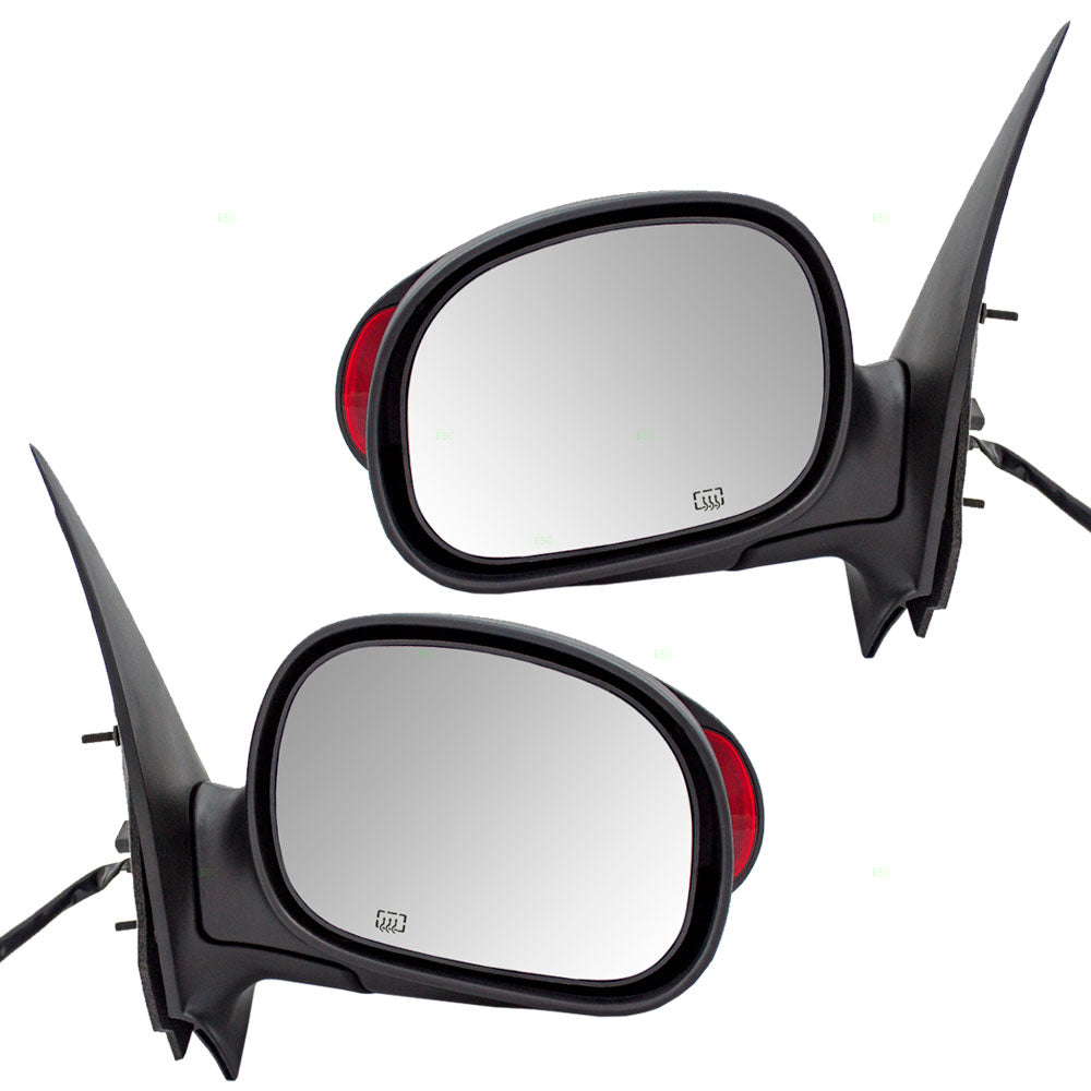 Power Mirror for 2000-2002 Expedition Turn Signal Indicator Memory Heated for 2000-2002 Navigator 1L1Z17683BAA Set FO1320231