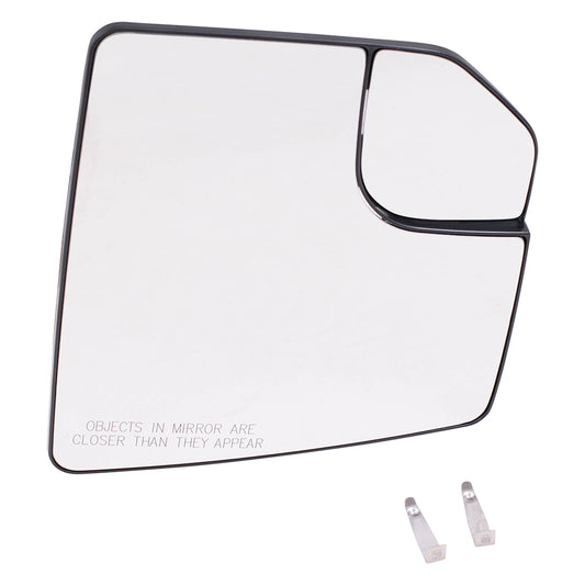 Mirror Glass with Base for 2015-2020 F-150 FL3Z17K707A Right FO1325139