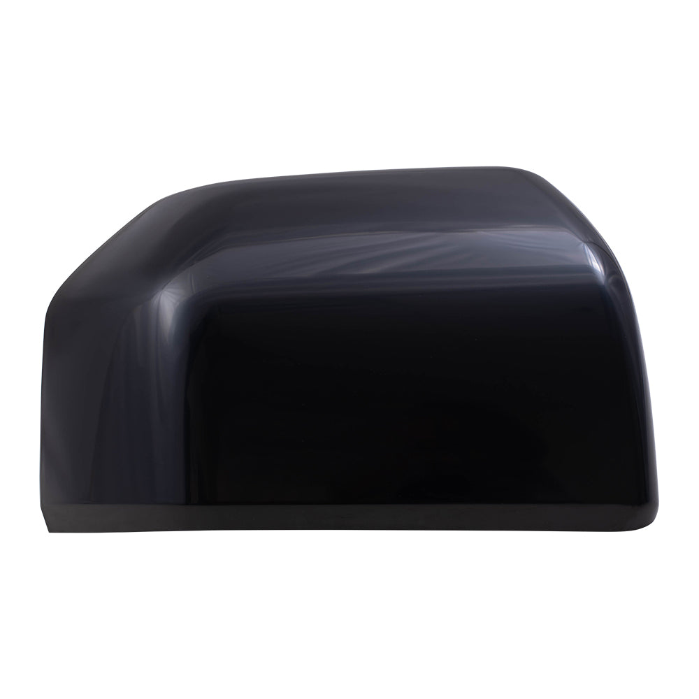 Brock Aftermarket Replacement Driver Left Passenger Right Mirror Cover Set Paint to Match Black Compatible with 2015-2020 Ford F-150