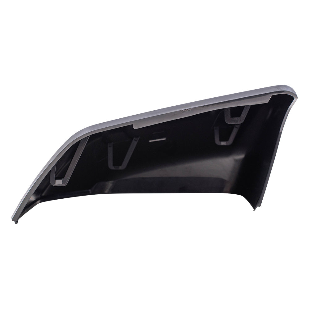 Brock Aftermarket Replacement Driver Left Passenger Right Mirror Cover Set Paint to Match Black Compatible with 2015-2020 Ford F-150