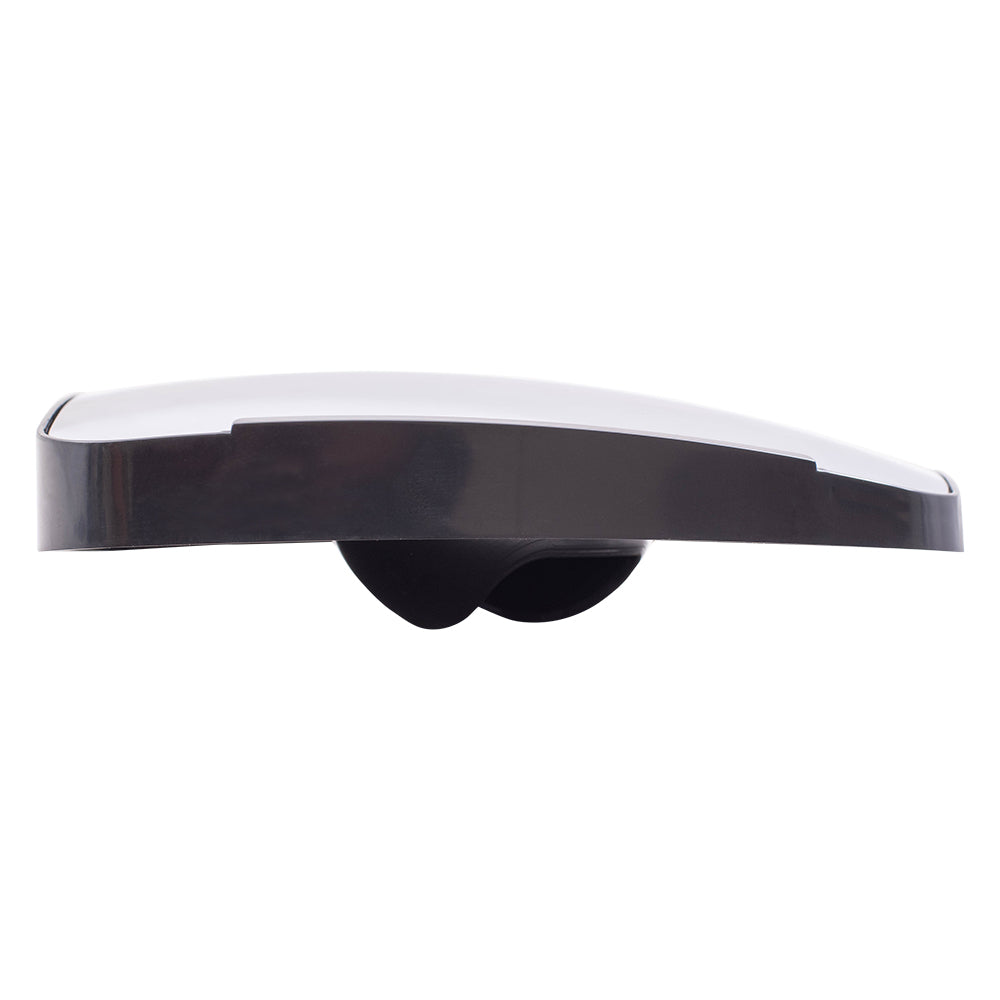Brock Aftermarket Replacement Lower Driver Left Passenger Right Tow Mirror Glass and Base Set without Heat Compatible with 2016-2019 Ford F-650 SD