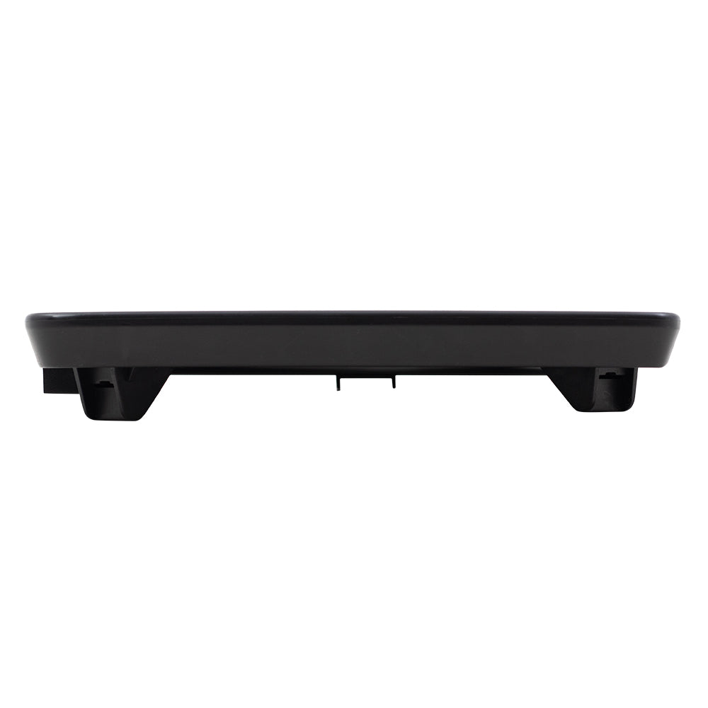 Brock Replacement Passenger Upper Tow Mirror Glass with Base Compatible with 08-16 Super Duty Pickup Truck