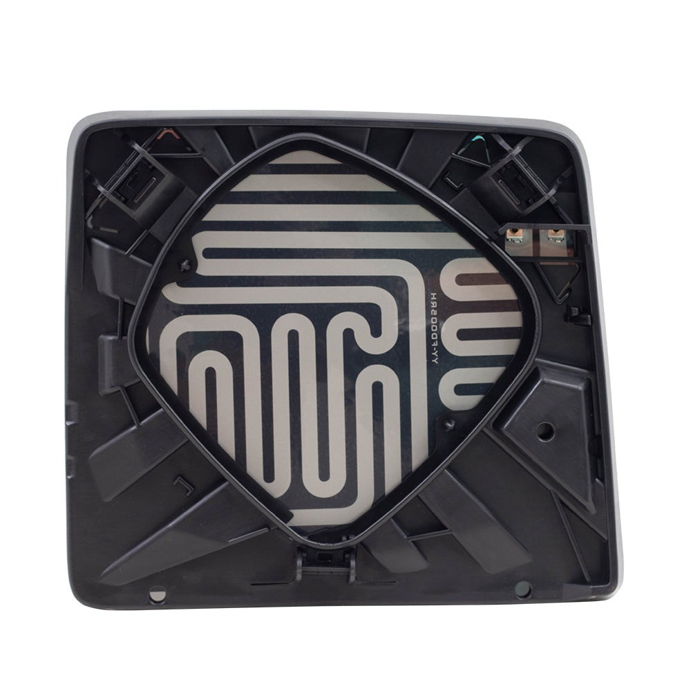 Mirror Glass with Base for 2013-2014 F-150 Upper Heated for 2008-2016 F-250 Super Duty for 2008-2016 F-350 Super Duty 7C3Z17K707H Left FO1324150