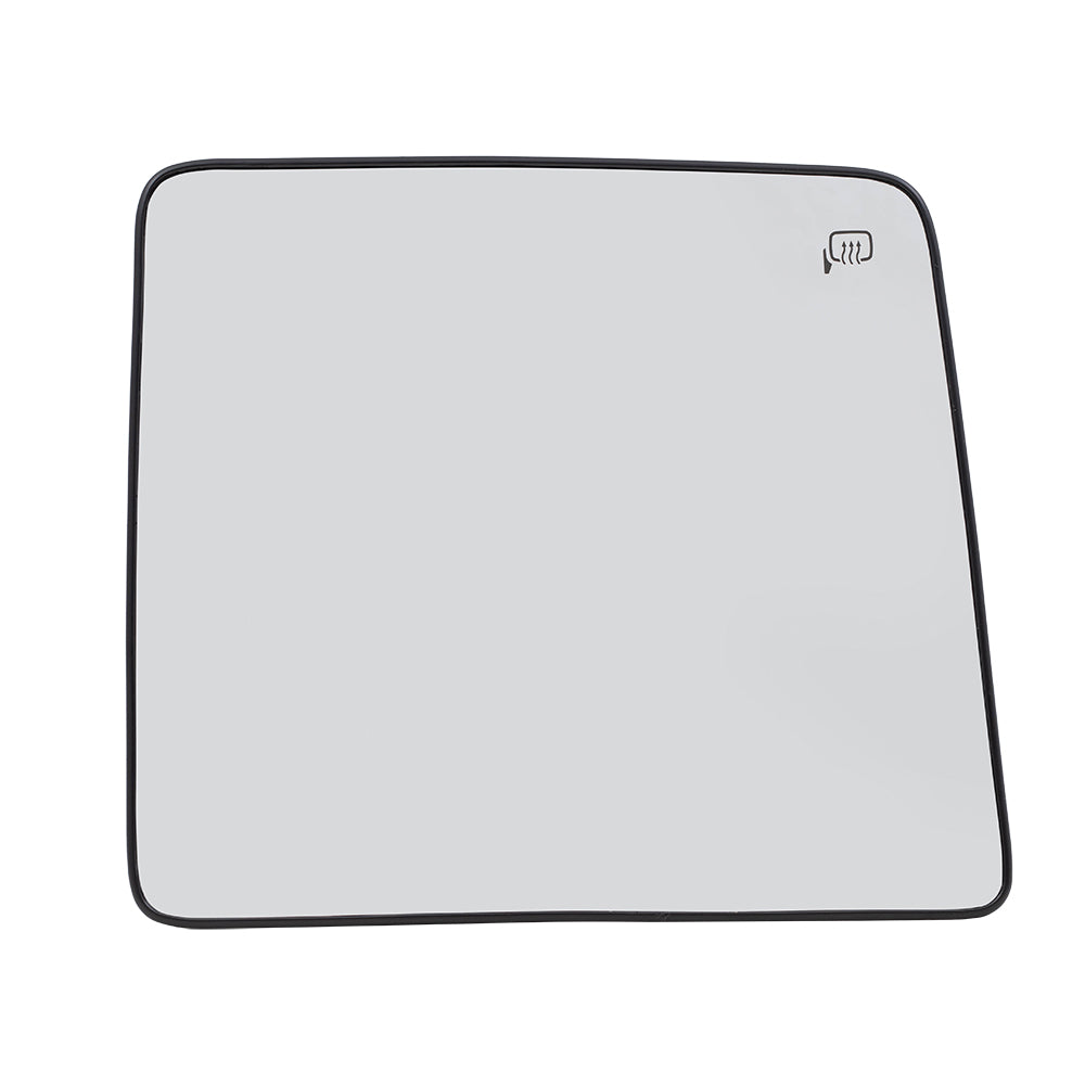 Mirror Glass with Base for 2013-2014 F-150 Upper Heated for 2008-2016 F-250 Super Duty for 2008-2016 F-350 Super Duty 7C3Z17K707F Right FO1325150
