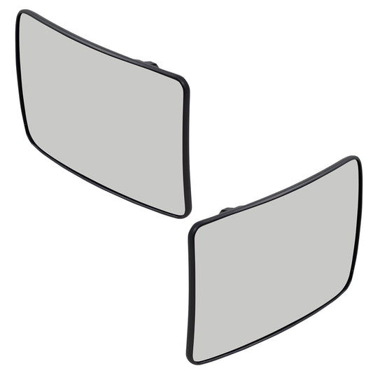 Mirror Glass with Base for 2008-2012 F-250 Super Duty for 2008-2012 F-350 Super Duty 8C3Z17K707B Set FO1324153