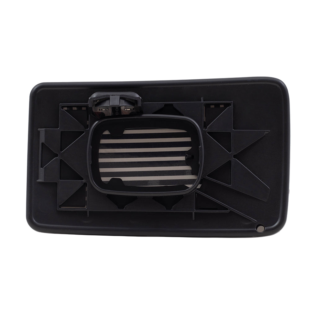 Mirror Glass with Base for 2013-2014 F-150 Lower Heated for 2009-2012 F-250 Super Duty for 2009-2012 F-350 Super Duty for 2017-2021 F650 for 2017-2021 F750 9C3Z17K707A Right FO1325151