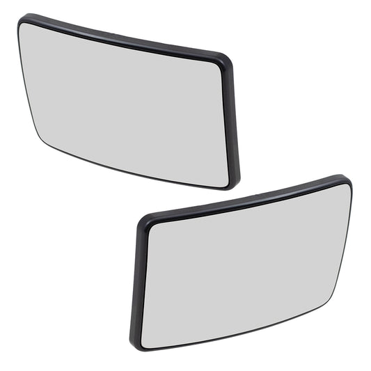Mirror Glass with Base for 2013-2016 F-250 Super Duty Lower Heated for 2013-2016 F-350 Super Duty DC3Z17K707D Set FO1324155