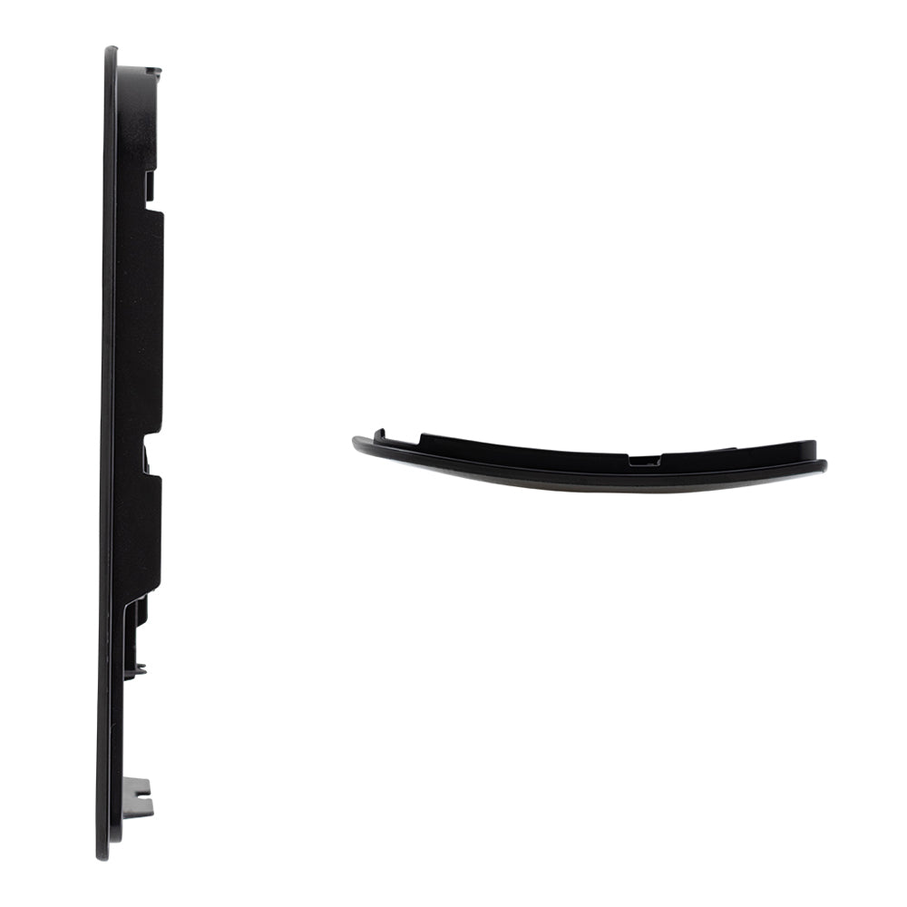 Brock Replacement Passenger Side Upper and Lower Tow Mirrors Glass & Base Set Compatible with 2015-2020 Transit