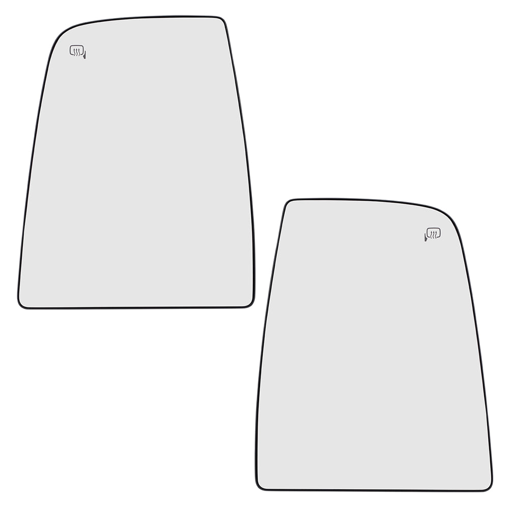 Mirror Glass with Base for 2015-2020 Transit-150 Upper Heated for 2015-2020 Transit-250 for 2015-2019 Transit CK4Z17K707B Set FO1324148