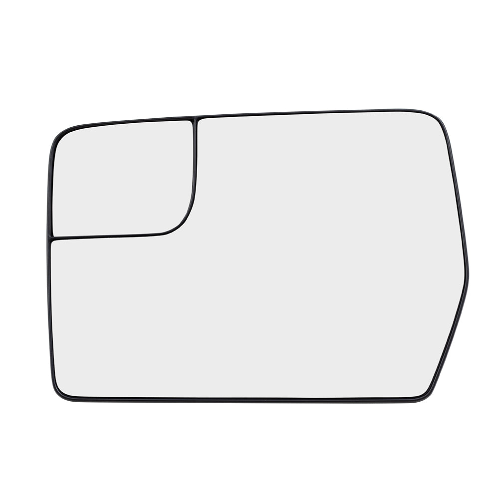 Mirror Glass with Base for 2011-2014 F-150 Heated BL3Z17K707E Left FO1324145
