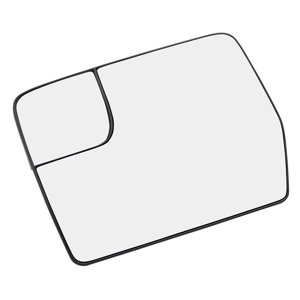 Mirror Glass with Base for 2011-2014 F-150 Heated BL3Z17K707E Left FO1324145