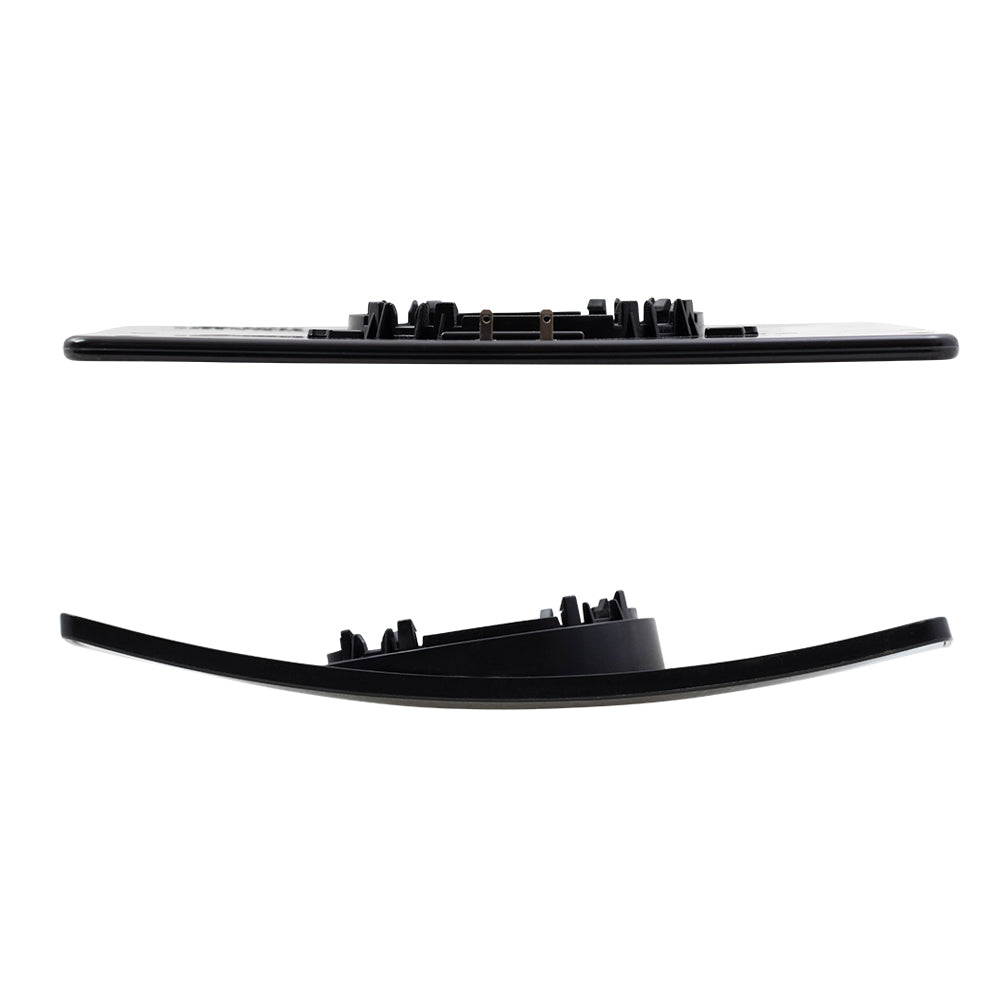 Brock Replacement Passengers Upper and Lower Tow Mirror Glass and Bases with Heat Compatible with 07-12 F150 F-150 7L3Z17K707C 7L3Z17K707E