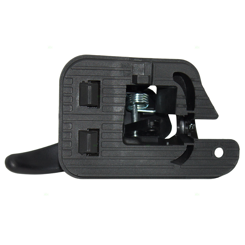 Brock Replacement Drivers Front Inside Interior Black Door Handle Compatible with 1999-2004 Mustang GT Equipado Mach I Base SVT