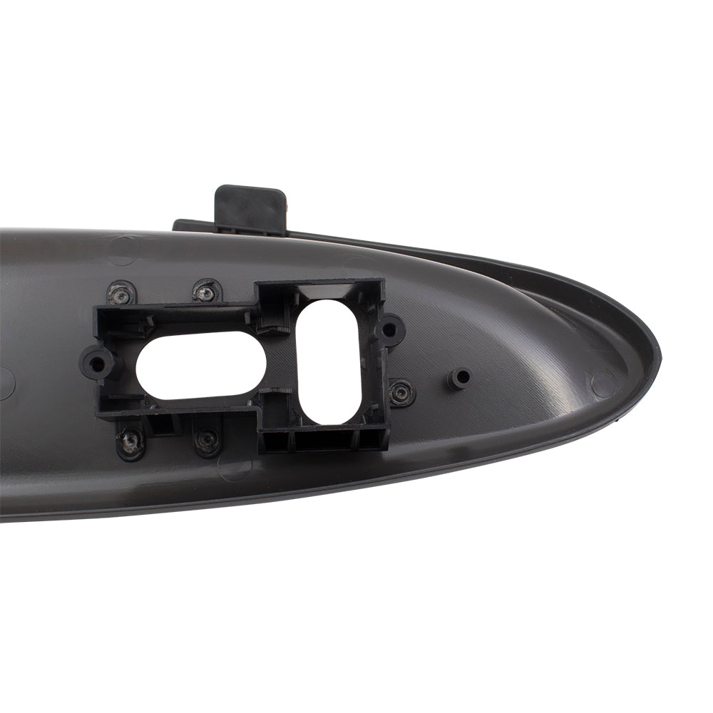 Brock Replacement Passengers Inside Interior Door Pull Handle Switch Panel Housing Medium Graphite Compatible with Mustang Coupe 1R3Z14528AAC