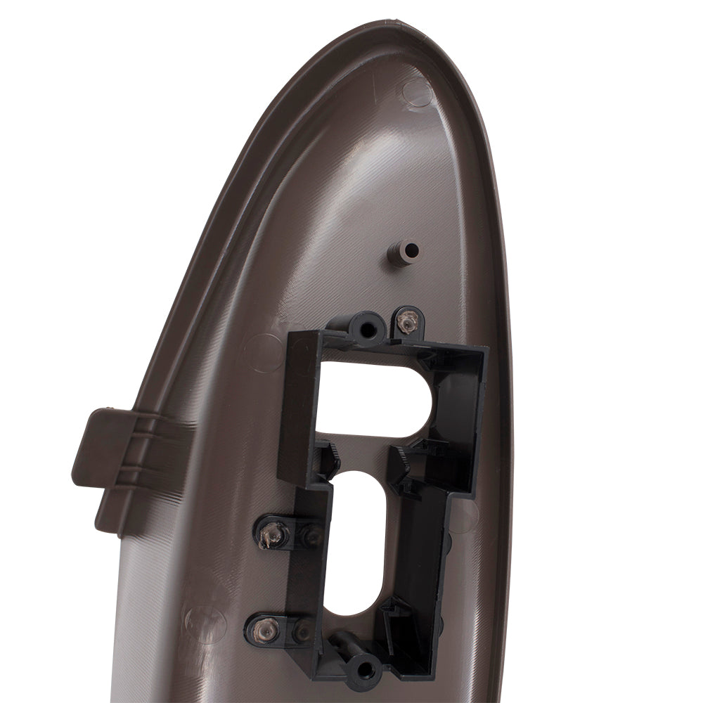 Brock Replacement Passengers Inside Interior Door Pull Handle Switch Panel Housing Tan Compatible with Mustang Coupe 1R3Z14528AAA