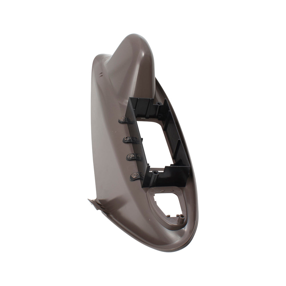 Brock Replacement Drivers Inside Interior Door Pull Handle Switch Housing Tan Compatible with 1999-2004 Mustang Convertible 1R3Z 14528 AAA