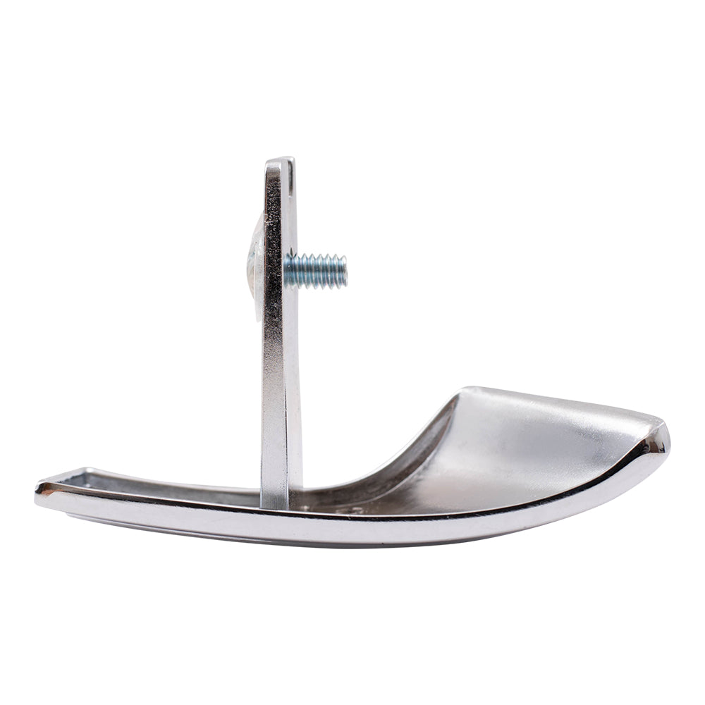 Brock Replacement Passengers Inside Interior Door Handle Chrome Compatible with 1973-1979 F100 F150 F250 Pickup Truck D3TZ1022600A