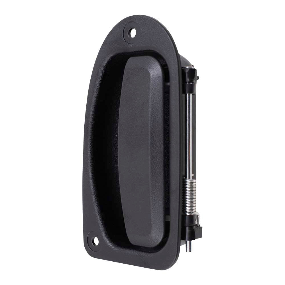 Brock Replacement Drivers Rear Outside Exterior Third 3rd Door Handle Textured Compatible with 98-11 Ranger Extended Cab Pickup 7L5Z1326605AA