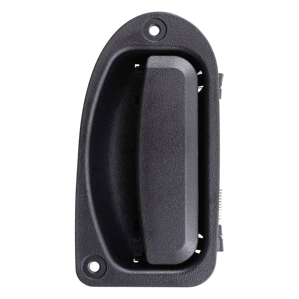 Brock Replacement Drivers Rear Outside Exterior Third 3rd Door Handle Textured Compatible with 98-11 Ranger Extended Cab Pickup 7L5Z1326605AA