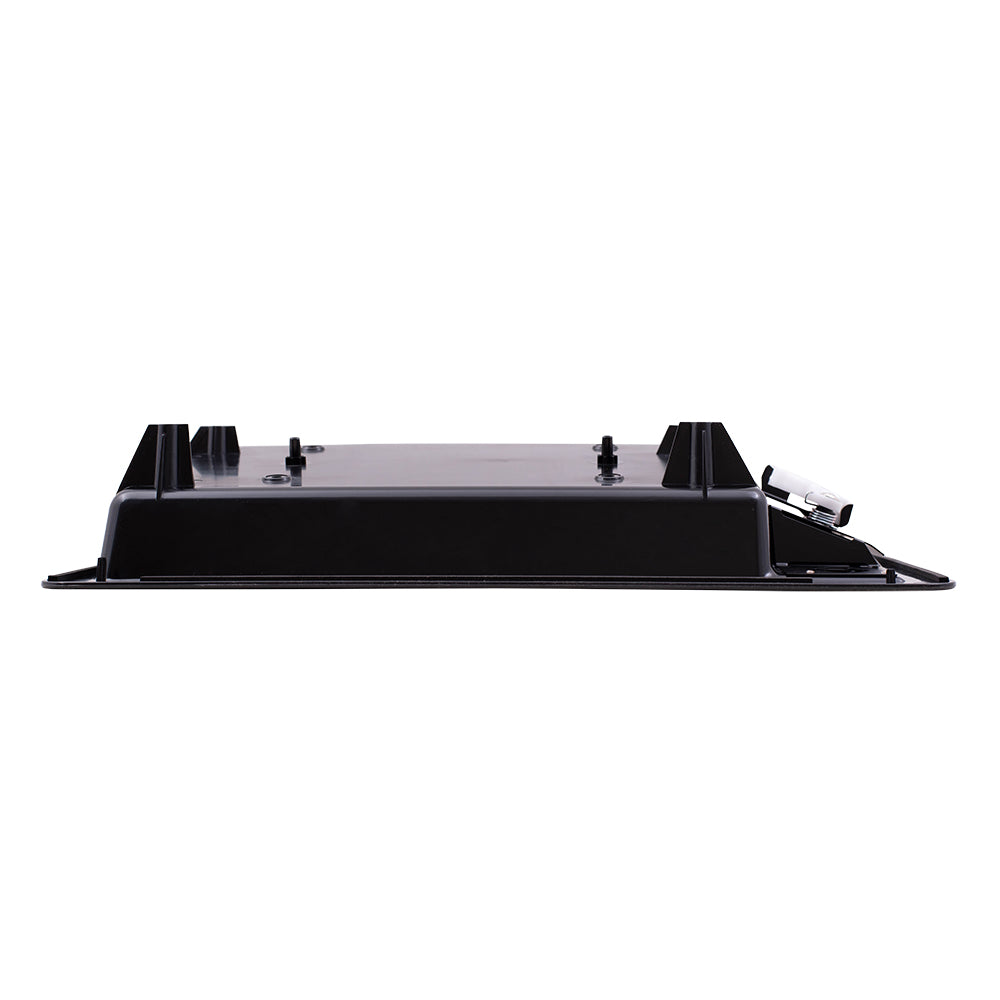 Brock Replacement Outside Door Handle and License Plate Bracket Textured Black Compatible with 92-07 E-Series