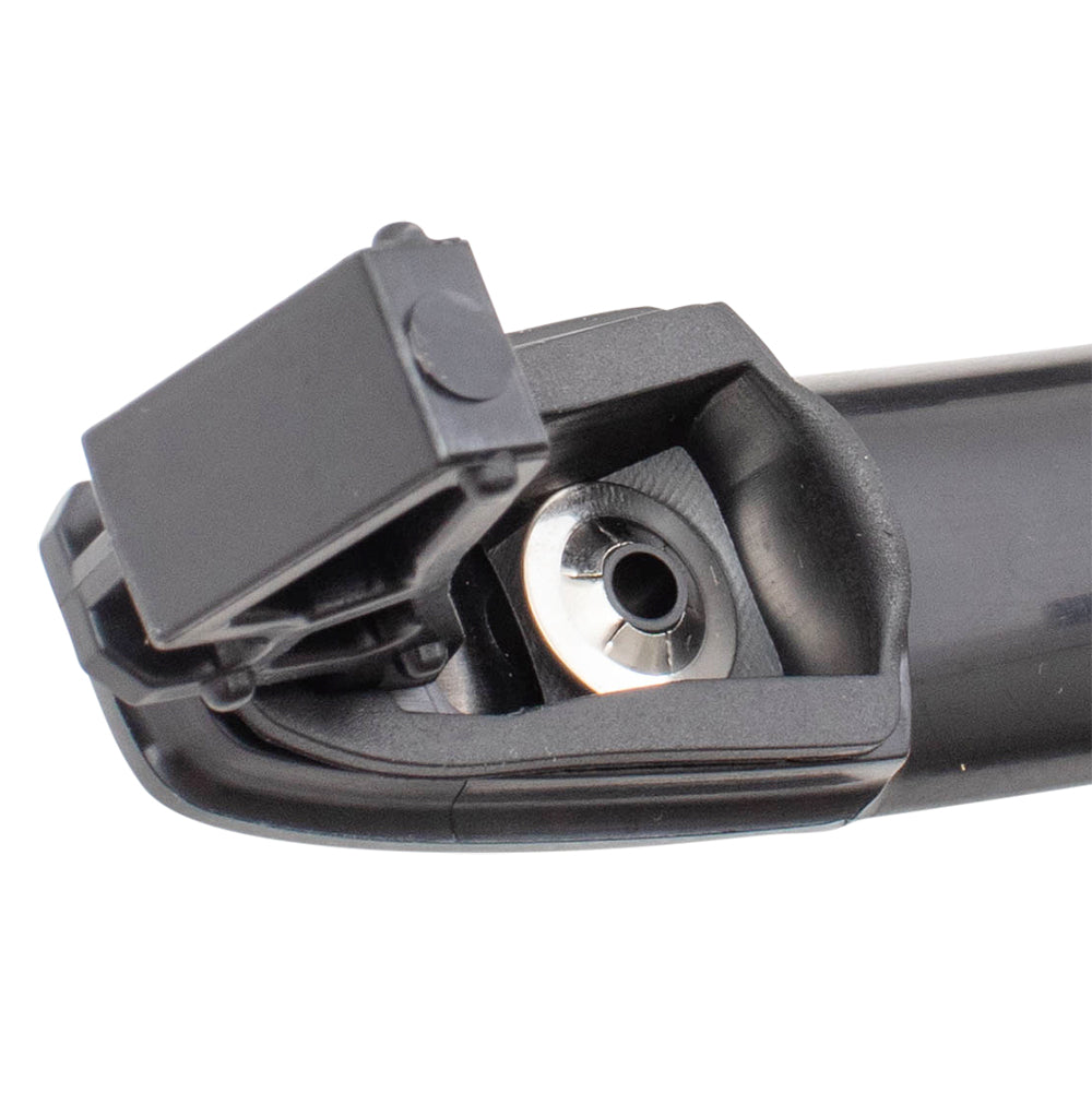 Brock Replacement Pair Set Outside Door Handles Front w/ Cap Compatible with 06-12 Fusion Milan MKZ Zephyr replaces AE5Z5422404AA