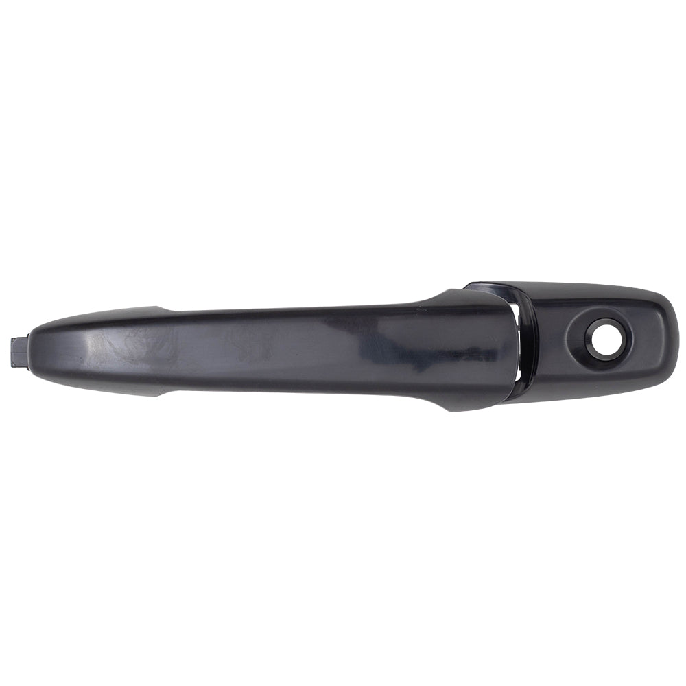 Brock Replacement Outside Door Handle Drivers Front w/ Cap and Keyhole Compatible with 06-12 Fusion Milan MKZ Zephyr replaces AE5Z5422404AA