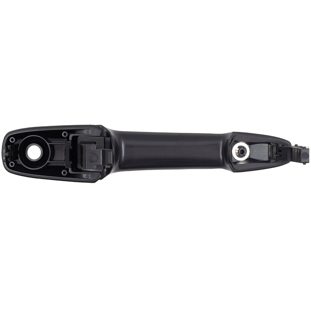 Brock Replacement Outside Door Handle Drivers Front w/ Cap and Keyhole Compatible with 06-12 Fusion Milan MKZ Zephyr replaces AE5Z5422404AA