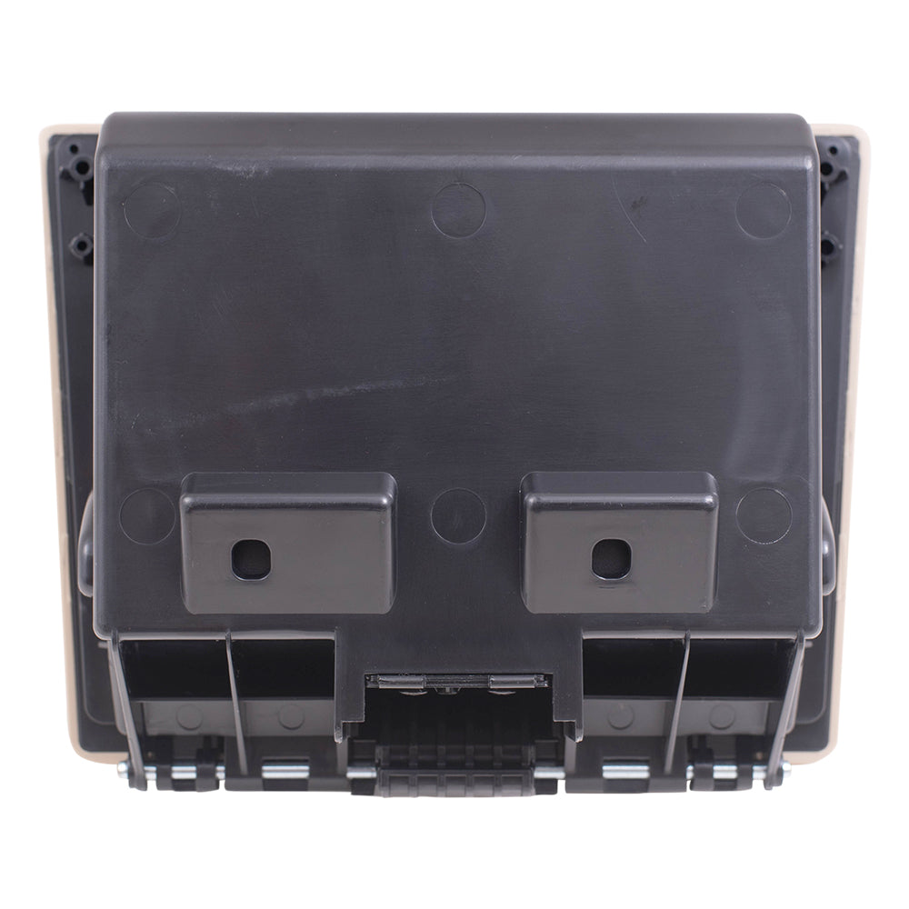 Brock Replacement Tan (Camel) In-Dash Instrument Panel Cup Holder Compatible with 2008-2010 Super Duty