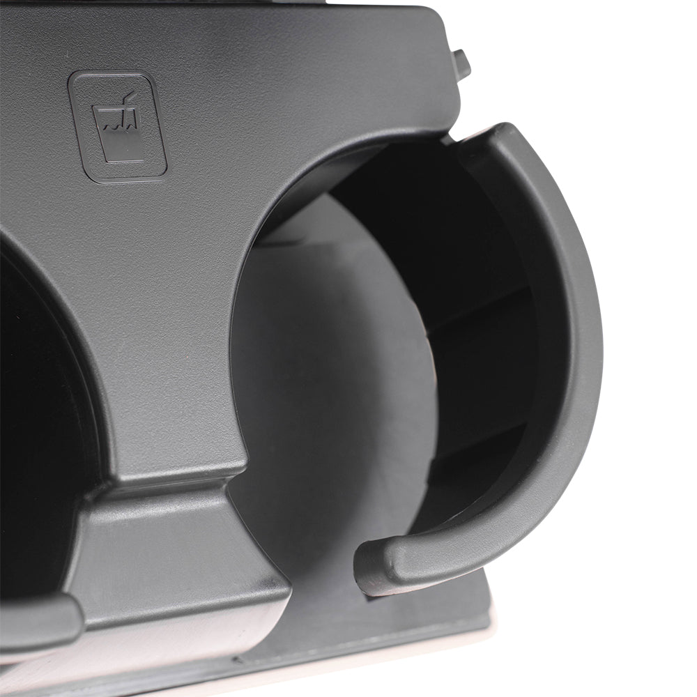 Brock Replacement Tan (Camel) In-Dash Instrument Panel Cup Holder Compatible with 2008-2010 Super Duty