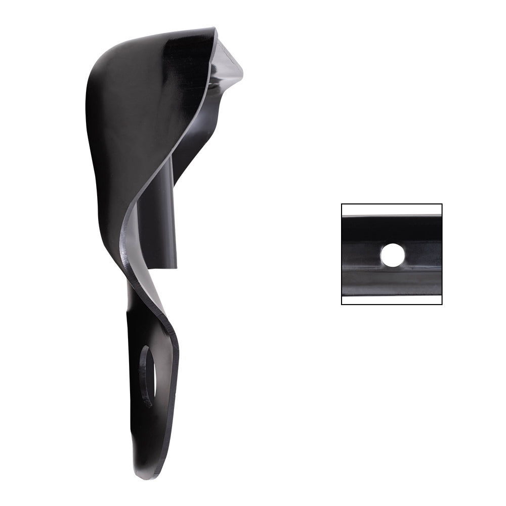 Brock Replacement Rear Passenger Side Bumper Bracket and Side Bumper Bracket Compatible with 2009-2014 F-150 Styleside ONLY