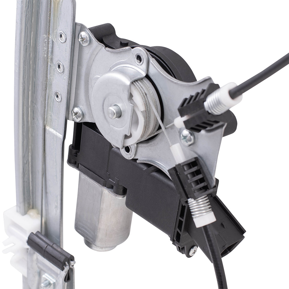 Brock Aftermarket Replacement Part Front Driver Side Power Window Regulator with Motor Compatible with 2011-2014 Ford F-150