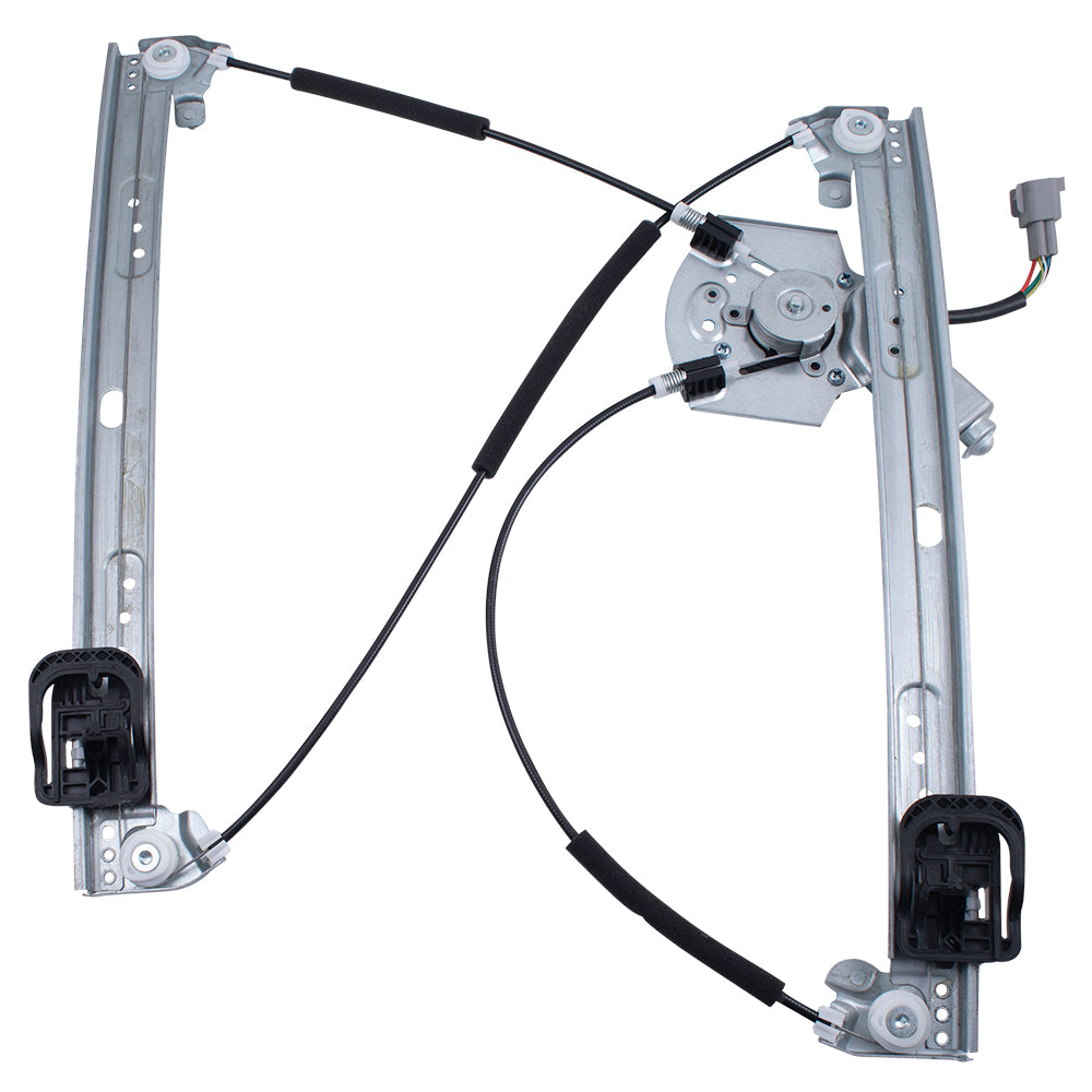 Brock Replacement Front Passenger Side Power Window Regulator with Motor-6 Pin Connector and One-touch Open/Close Compatible with 2013-2019 Escape