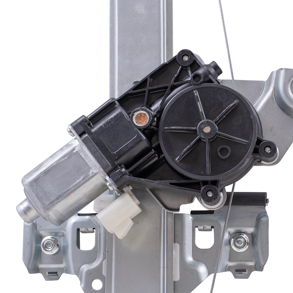 Brock Replacement Rear Driver Side Power Window Regulator with Motor-6 Pin Connector and One-touch Open/Close Compatible with 2013-2019 Escape/2013-2018 C-Max Hybrid/2013-2017 C-Max Energi