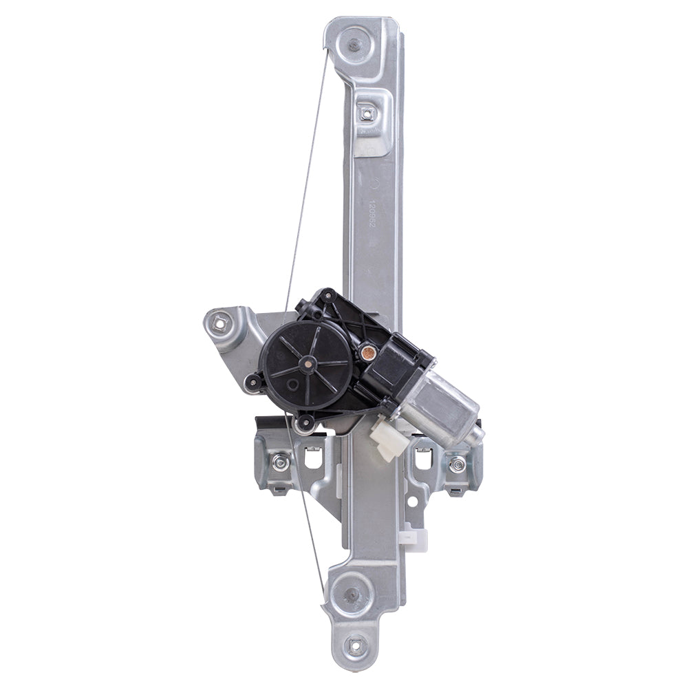 Brock Replacement Rear Passenger Side Power Window Regulator with Motor-6 Pin Connector and One-touch Open/Close Compatible with 2013-2019 Escape/2013-2018 C-Max Hybrid/2013-2017 C-Max Energi