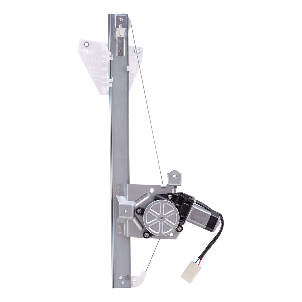 Window Regulator w/ Motor for 2013-2019 Escape 2 Pin Connector Rear CJ5Z7827001C Left FO1550140
