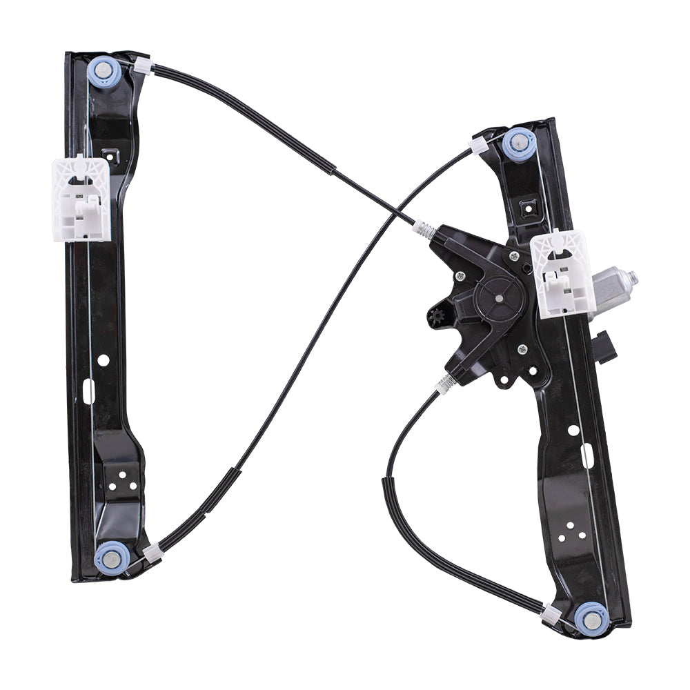 Brock Replacement Front Power Window Regulators with Motor-6 Pin Connector Compatible with 2012-2018 Focus 2012-2018 Focus Electric 2016-2018 Focus RS 2015-2018 Focus ST