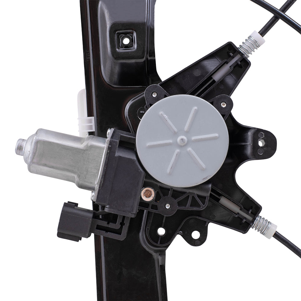 Brock Replacement Front Power Window Regulators with Motor-6 Pin Connector Compatible with 2012-2018 Focus 2012-2018 Focus Electric 2016-2018 Focus RS 2015-2018 Focus ST