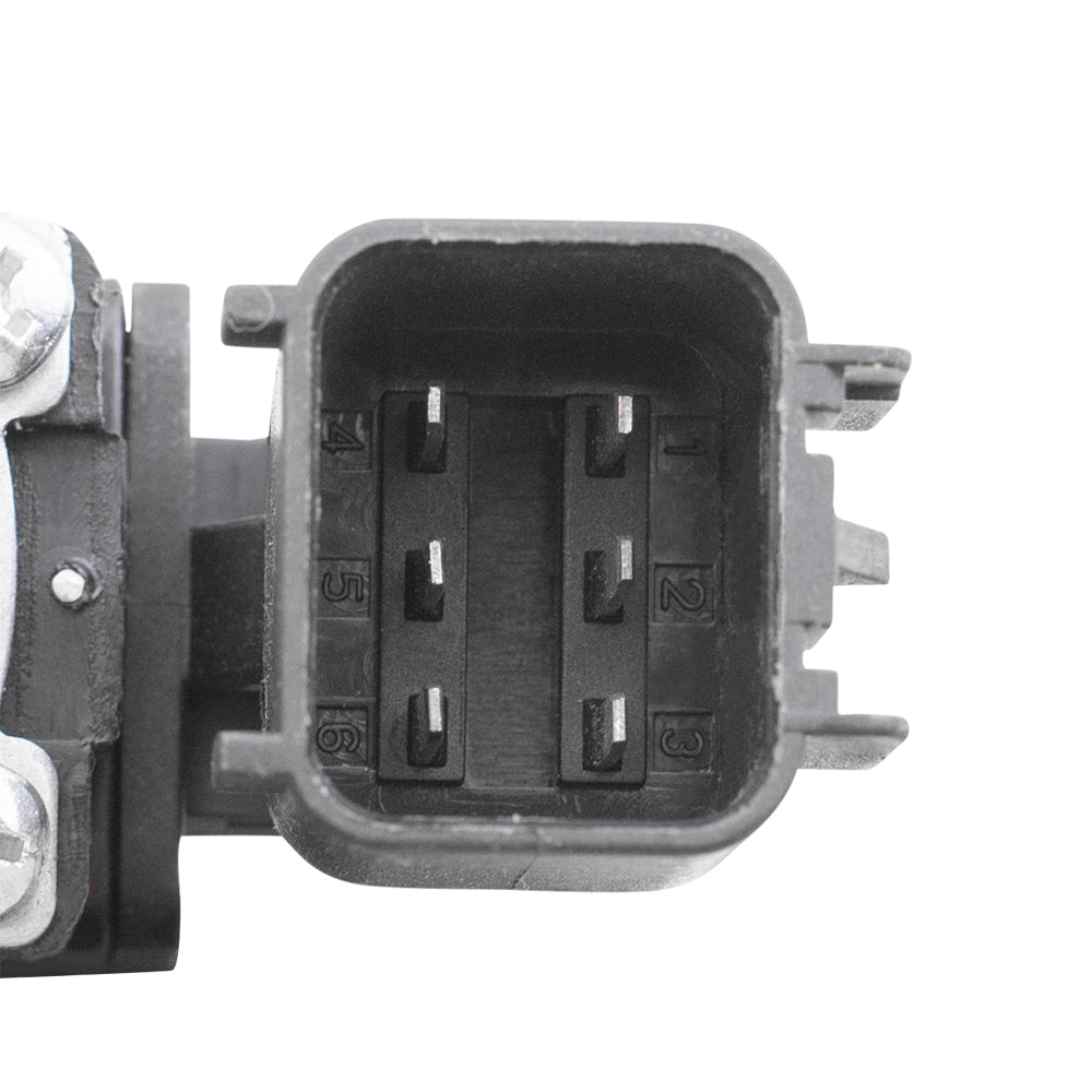 Brock Replacement Front Power Window Regulators with Motor-6 Pin Connector Compatible with 2012-2018 Focus 2012-2018 Focus Electric 2016-2018 Focus RS 2015-2018 Focus ST