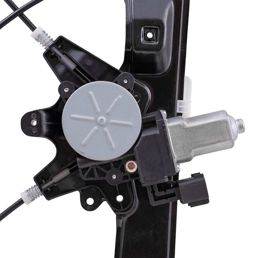 Brock Replacement Front Driver Side Power Window Regulator with Motor-6 Pin Connector Compatible with 2012-2018 Focus 2012-2018 Focus Electric 2016-2018 Focus RS 2015-2018 Focus ST
