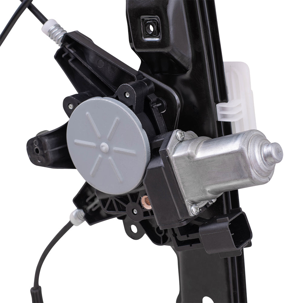 Brock Replacement Front Driver Side Power Window Regulator with Motor-6 Pin Connector Compatible with 2012-2018 Focus 2012-2018 Focus Electric 2016-2018 Focus RS 2015-2018 Focus ST