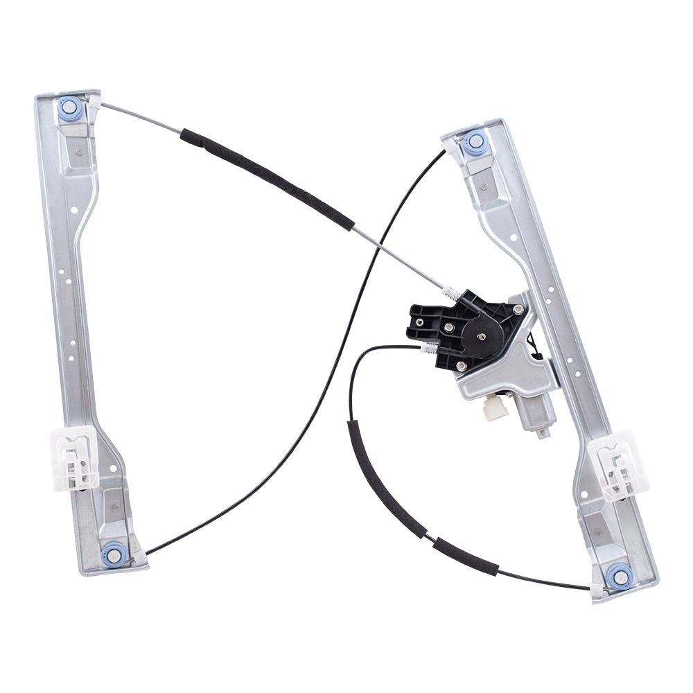 Brock Replacement Driver and Passenger Front Power Window Regulators w/ Motor Compatible with 15-20 F150 17-20 F150 Raptor 17-20 Super Duty