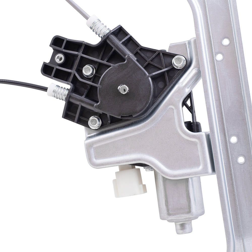 Brock Replacement Driver and Passenger Front Power Window Regulators w/ Motor Compatible with 15-20 F150 17-20 F150 Raptor 17-20 Super Duty