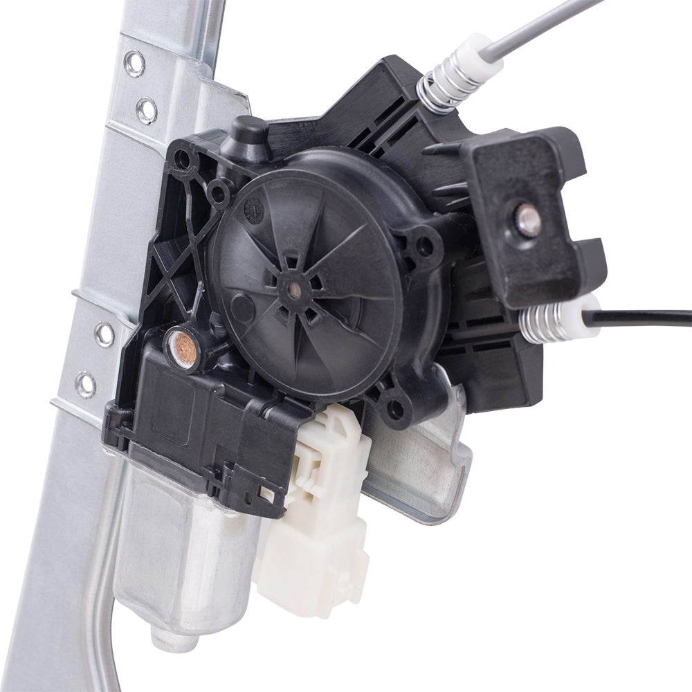 Brock Replacement Driver and Passenger Front Power Window Regulators w/ Motor Compatible with 15-20 F150 17-20 F150 Raptor 17-20 Super Duty